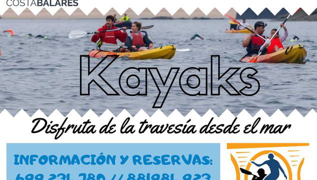 Alquiler de kayaks para la Travesía Costa Abanca by Duacode Balarés