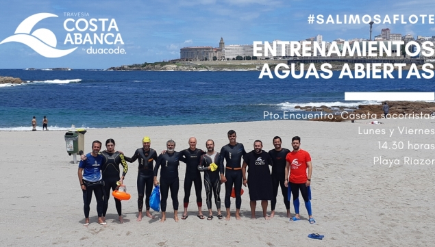 Entrenamientos en Aguas Abiertas Travesía Costa 2020